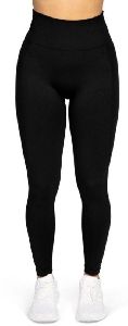 Plain Cotton Lycra Ladies Leggings, Technics : Machine Made