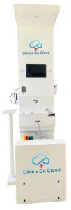 Mild Steel Health Check Kiosk System, Color : White