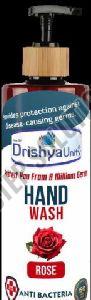 Drishyunity 250ml Rose Liquid Hand Wash, Packaging Type : Pump Bottle