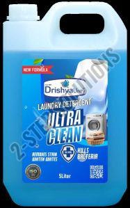 Drishyunity 5 Litre Laundry Liquid Detergent 90%, Packaging Size : 5ltr, Packaging Type : Plastic Can