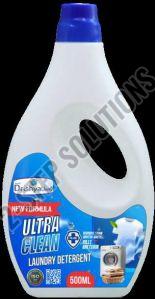 Drishyunity 500ml Laundry Liquid Detergent, Packaging Type : Plastic Bottle For Cloth Washing