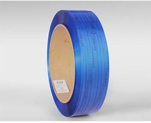 Blue Manual Grade Pet Strap Roll, Width : 9mm-25mm Millimeter (mm) For Packaging