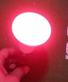 Red Color LED Bulb