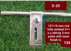 Chrome D-20 Stainless Steel Aldrop, Color : Grey Standard For Doors