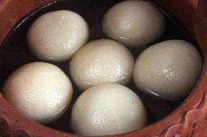 White Sweet Rasgulla Sweet