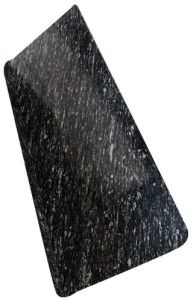 Polished Fish Black Granite Slab For Countertop, Flooring