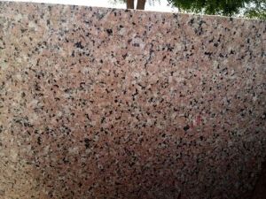 Polished Rosy Pink Granite Slab For Countertop, Flooring