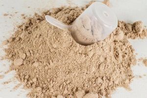 Protein Powder, Color : Brown, Packaging Type : Packet For Health Supplement