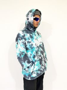 Mens Stylish Tie Dye Hoodie All Sizes Casual Wear, Technics : Machine Made