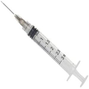 Bio Safe Plastic Disposable Needle Syringe, Needle Material : Stainless Steel For Hospital