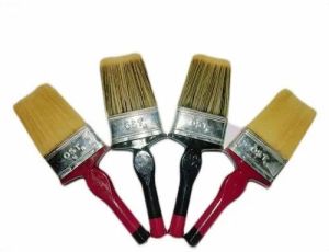 4.25 Inch Flat Paint Brush, Handle Material : Wood