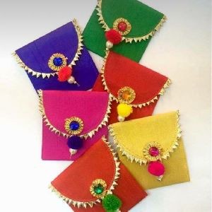 Polished Silver Coin Packing Bag, Color : Multicolor For Wedding Gifts, Anniversary Gift, Raksha Bandhan Gift