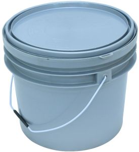 Plain 5kg HDPE Grease Bucket, Color : Multicolor