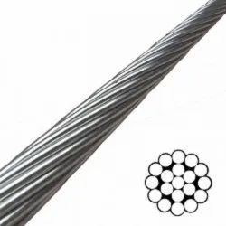 19 mm GWR Galvanized Steel Wire Strand 