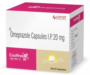 Coolfresh 20 Omeprazole Capsules For Pharmaceuticals