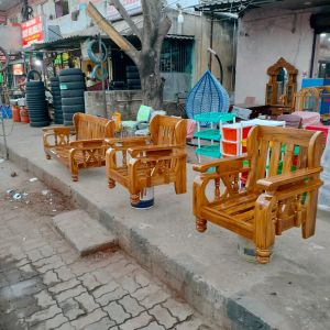 Wooden Sofa Set