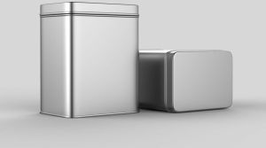 Rectangular Tin Box