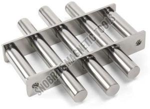 Polished Aluminium Steel Industrial Hopper Magnet, Color : Silver