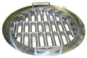 Polished Aluminium Steel Magnetic Grill, Grade : N35, N38