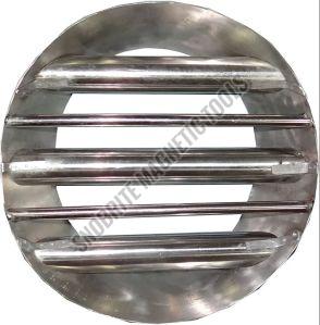 Polished Aluminium Steel Round Hopper Magnet For Industrial Use