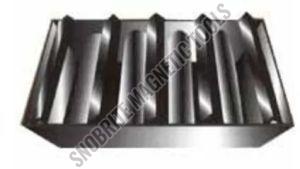 Polished Aluminium Steel Square Hopper Magnet For Industrial Use