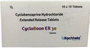 Cyclobenzaprine Hydrochloride Extended Release Tablets