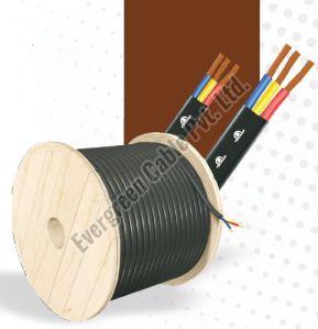 PVC Black Submersible Wire, Certification : Isi Certified, Inner Material : Copper