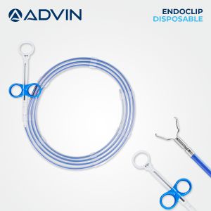 Medical Grade Smooth Plastic Endoclip Forceps Disposable