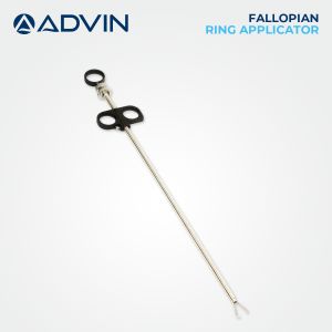 Advin Polished Stainless Steel Fallopian Ring Applicator