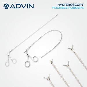 Advin Polished Hysteroscopy Forceps For Hospital, Clinical