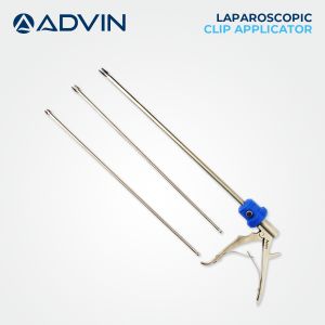 Advin Polished Stainless Steel Laparoscopic Clip Applicator