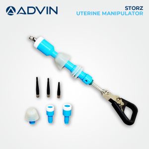 Advin Manual Polished Plastic Uterine Manipulator, Color : Blue