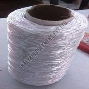 Virgin Polyolefin White Trellising Twine Thread, Length : Upto10-1000m For Textile Industry