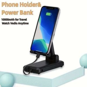 Phone Holder With Power Bank