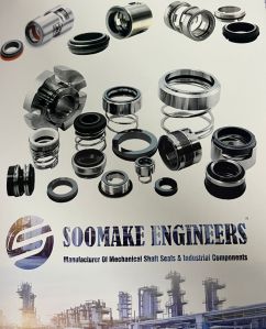 Soomake Engineers Polished Stainless Steel Mechanical Seal Spares Customize, Certification : Iso Certified