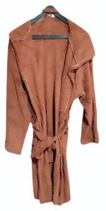 Luxury Cotton Brown Spa Bathrobe M, Xl