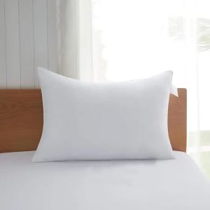 Plain Luxury Microfibre Pillow, Color : White 18*28mm, 20*30mm, 22*32mm