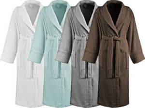 Ultra Luxury Cotton Plain Bath Robe S, M, Xl