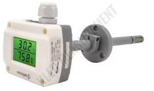 Duct Mount Temperature Humidity Sensor, Operating Temperature : 70 DEG For Industrial Use