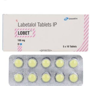 Samarth Labetolol 100mg Tablet, Color : White