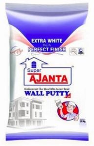 Super Ajanta Wall Putty, Color : White, Form : Powder, Packaging Type : Plastic Bag