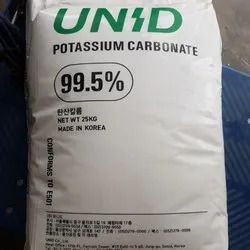 Potassium Carbonate, Color : Off-white, Packaging Size : Packed In 25 Kgs Bag, Form : Powder