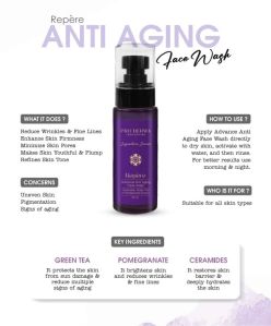 Signature Series Anti Aging Face Wash Gently Reduces Wrinkle