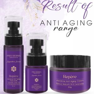 Signature Series Anti-aging Skincare Trio Face Wash, Serum