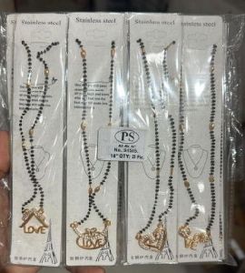 Ladies Artificial Mangalsutra, Packaging Type : Plastic Packet, Outer Material : Silver