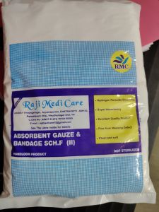 Cotton Bandage Cloth, Brand Name : Raji Medi Care 100cmx10m