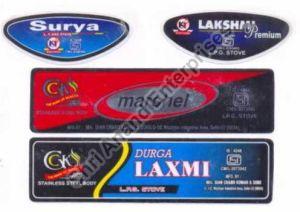 Rectangular Polycarbonate Stickers, For Lamination, Shipping Labels, Pattern : Printed