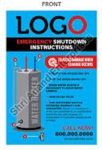 Epoxy Printed Water Heater Stickers, Feature : Anti-Counterfeit, Durable, Dynamic Color, Holographic
