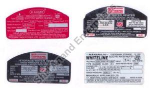 Printed Epoxy Geyser Stickers, Shape : Round, Square