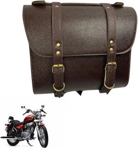 Leather Saddle Bag, Color : Brown for Everyday, Travel
